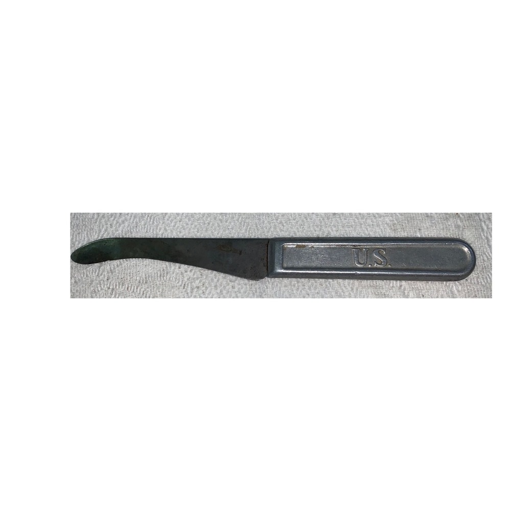 WWI US Military M1910 Mess Knife HMCO 1918 Aluminum Handle World War I Utensil